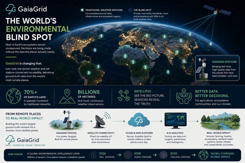 GaiaGrid - global localised weather monitoring platform
